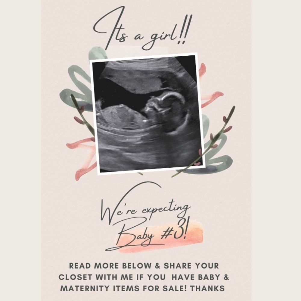It’s a girl! Share your closet! & closet clearout!